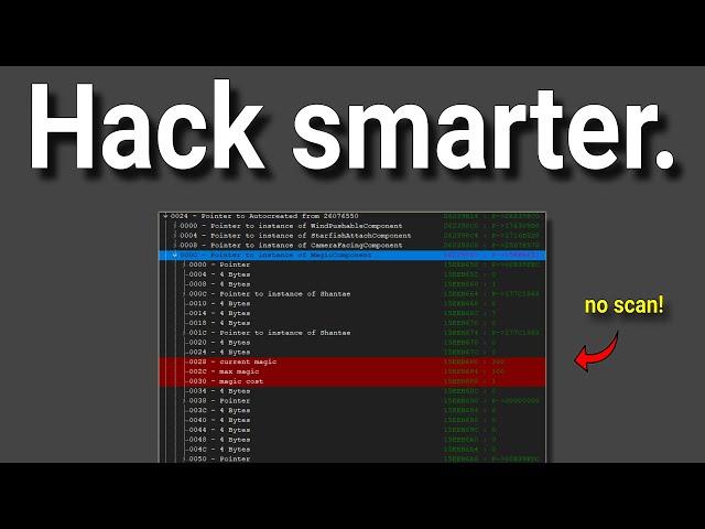 Hack Related Values Using Cheat Engine Data Structures! [ Tutorial ]