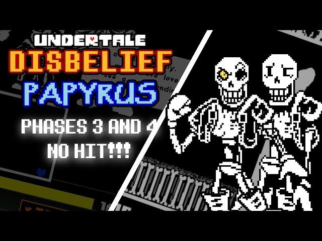 [NO HIT] Unofficial Disbelief Papyrus Phases 3 and 4 By Cezar Andrade