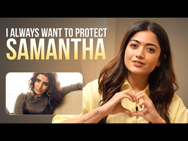 "I'm very possessive when it comes to Samantha," says Rashmika Mandanna | Gulte.com