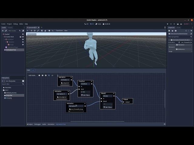 Godot Quick Tip - How to use AnimationTrees