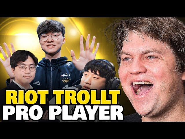 Riot Games trollt Pro Player mit Low MMR!