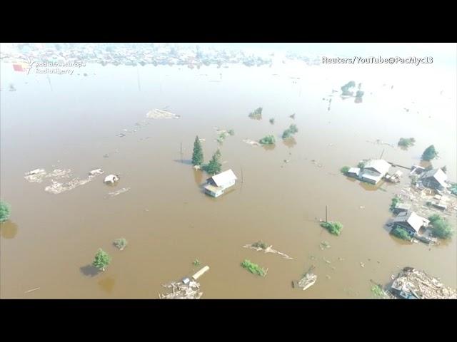 Heavy Floods Continue In Russia's Irkutsk Region