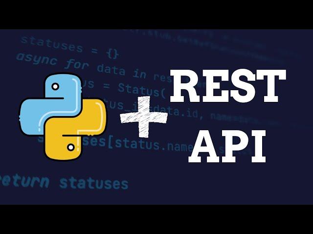 Build a REST API in Python | API Crash Course