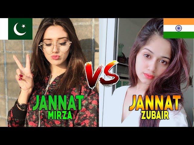  Jannat Zubair Vs Jannat Mirza  | India Vs Pakistan Tik Tok Battel