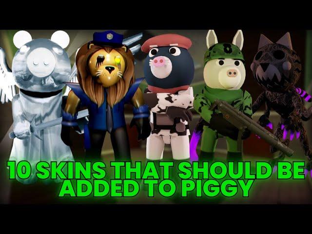 10 PIGGY SKINS + SKIN BUNDLES THAT SHOULD BE ADDED TO PIGGY...(Piggy News)