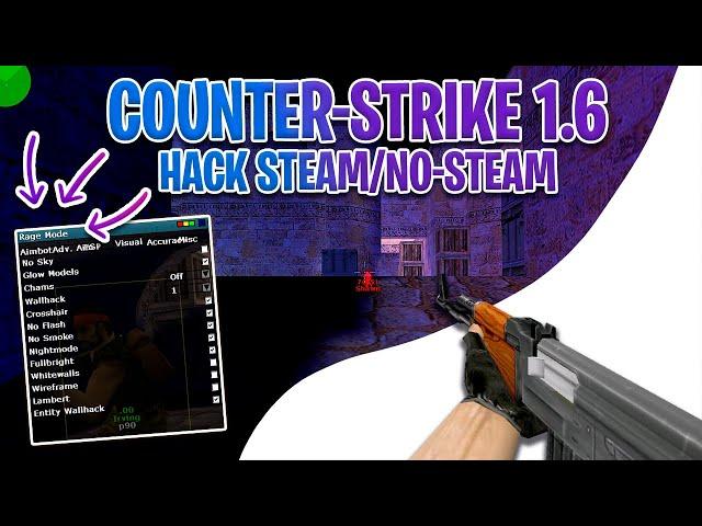 NUEVO [Hack Mod Menu] Emhanced AIM Counter Strike 1.6 NO STEAM  | WALLHACK|  +VAC BYPASS 2024