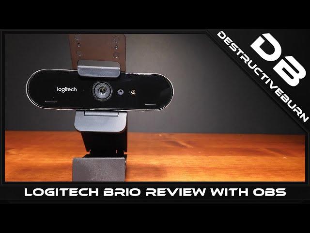 Logitech BRIO 4K Review - No Stream - Recording Only