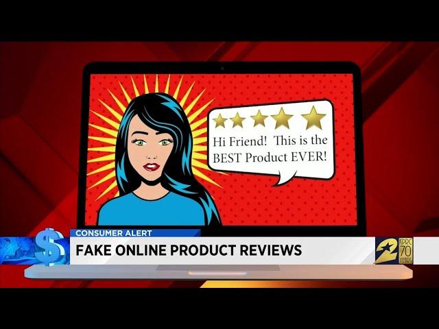 Fake online product reviews