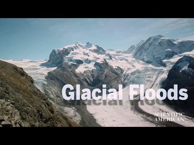 This is what a glacial lake outburst flood looks like