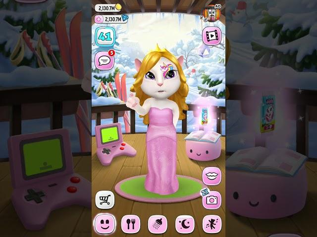 My Talking Angela Android Gameplay Fun Game #4 #Shorts