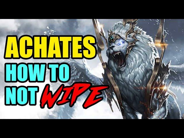 Achates Guide Mechanics for Raid Guardian Gatekeeper of Feiton