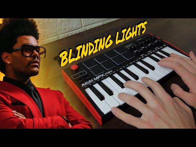 The Weeknd - Blinding Lights / AKAI MPK MINI MK3 COVER