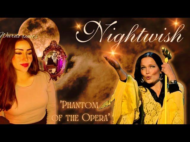 FIRST TIME REACTION - NIGHTWISH - 'PHANTOM OF THE OPERA'