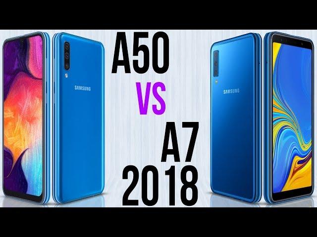 A50 vs A7 2018 (Comparativo)