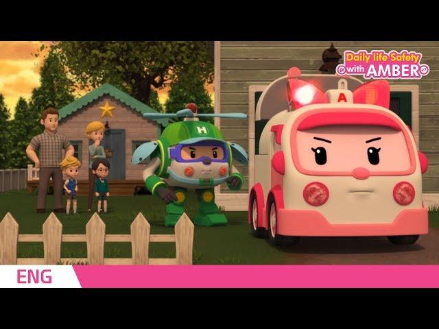  Daily life Safety with AMBER | EP 01~26 | Robocar POLI | Kids animation