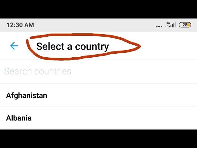 How to change country/Region on Twitter 2020