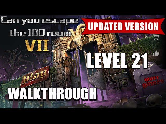Can You Escape The 100 Room 7 LEVEL 21 | Walkthrough | Can you Escape the 100 Room VII [Updated]