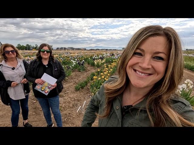 Visiting an Iris Field with My Mom & Monica + Ordering 33 New Varieties For Our Garden! 