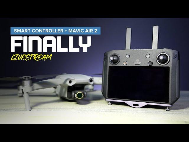 DJI Smart Controller + Mavic Air 2