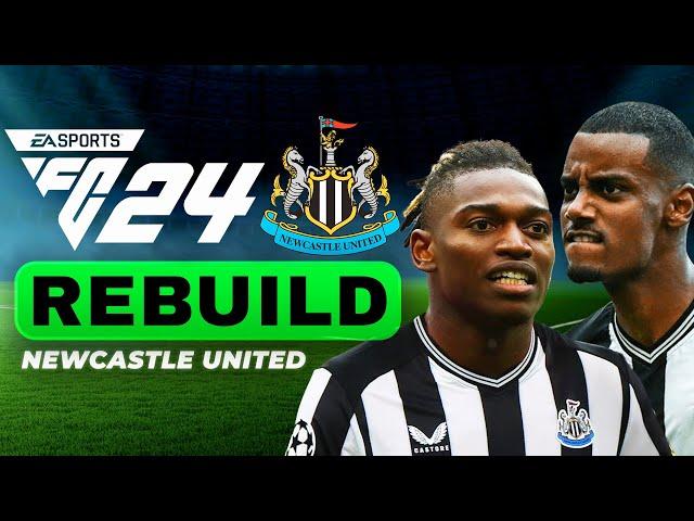 FC 24 NEWCASTLE UNITED REBUILD // 8-0 TARİHİ FARK SONRASI NE OLACAK? // KARİYER MODU