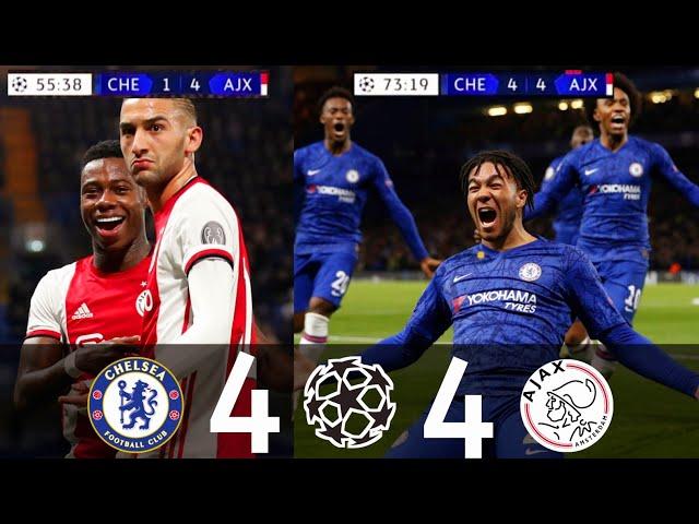 Chelsea  vs Ajax 4-4 / UCL 2019/ Extended highlights & Goals