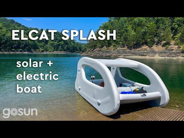 Elcat Splash | Inflatable Electric Boat