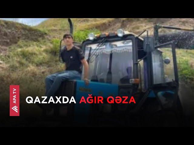 Traktorla su satmağa getmişdi, qəzaya düşüb öldü – APA TV