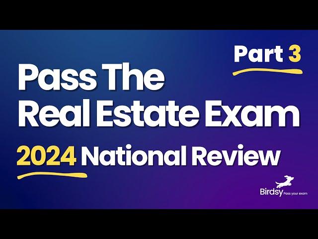  Crush The 2024 REAL ESTATE EXAM: 100 Q&As For Exam Success, Part 3