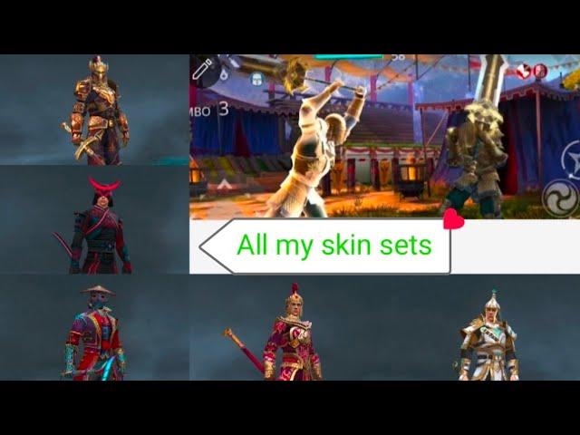 Shadow fight 3 || All my set skins