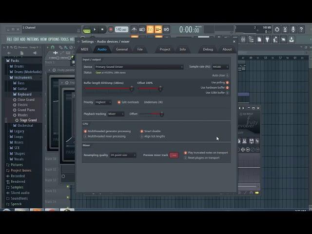 How to Fix Static Crackling in FL Studio 20 (Quick and Easy Solution) (Part 1)