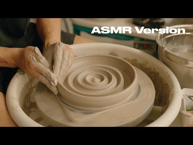 Pottery ASMR: Making a Beautiful Pet Bowl