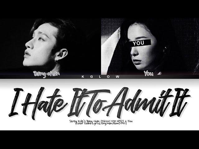 [Karaoke] BANG CHAN "I HATE IT TO ADMIT IT" (Color Coded Eng/Han/Rom/가사) (2 Members)