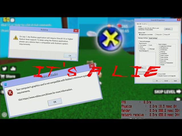 DirectX Emulation -- Any Good? (How to Get Roblox Working on Unsupported Hardware)