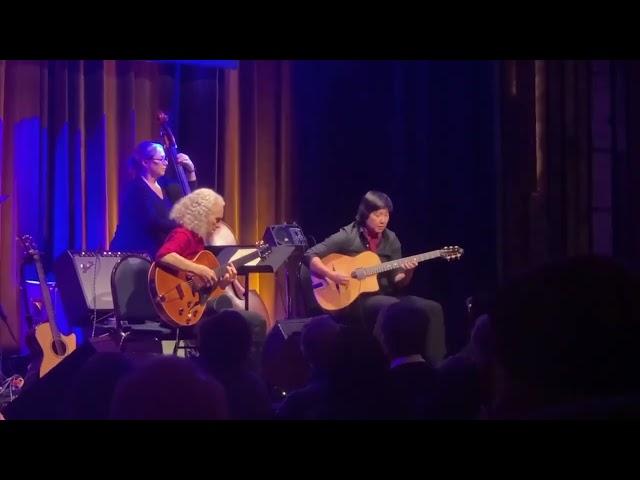 Lisa Liu performs "Loverman" with Mimi Fox Quartet at Djangofest Berkeley, CA 2023