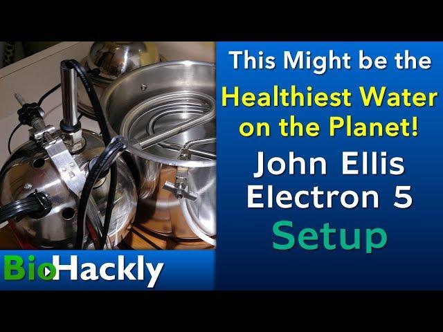 John Ellis Electron 4 & 5 Water Distiller Setup and Operation