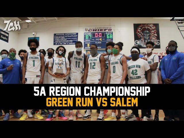 5A REGION CHAMPIONSHIP!! GREEN RUN VS SALEM (2021)