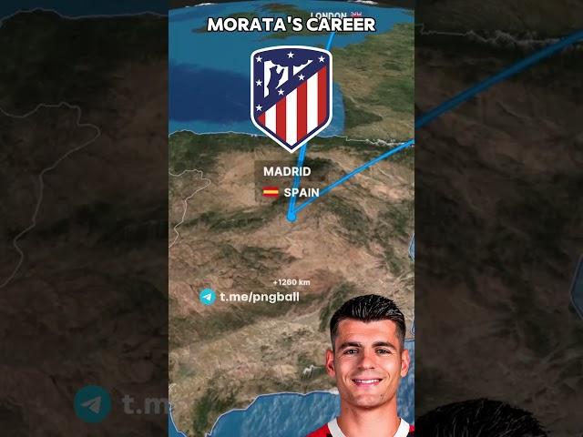 ALVARO MORATA'S CAREER  󠁧󠁢󠁥󠁮󠁧󠁿  #madridistamania #football #realmadrid