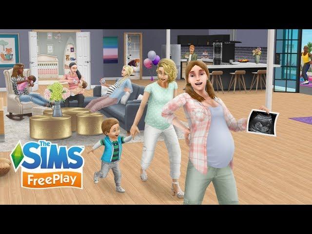 Sims FreePlay Беременность Часть 1