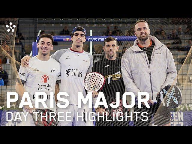 Greenweez Paris Major Premier Padel: Highlights day 3 (men)