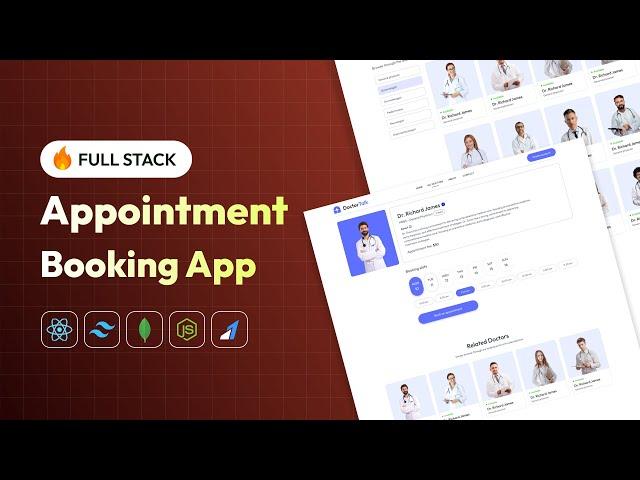 Build Full Stack Doctor Appointment Booking System Using MERN Stack | Complete React JS Project