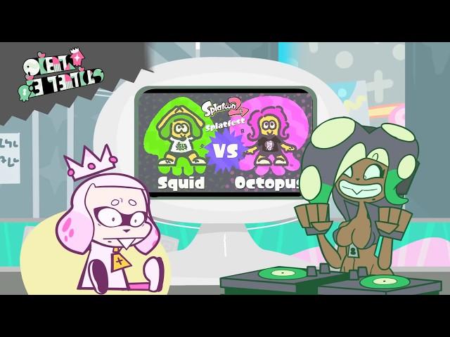 [ANIMATION]  Splatfest--Squids VS Octos