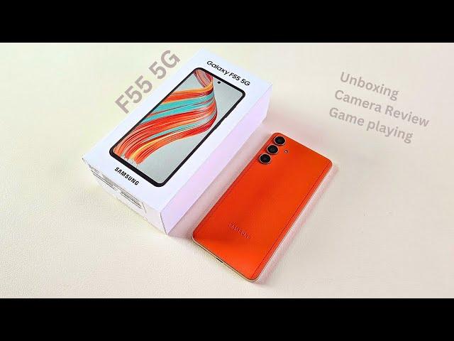 Samsung Galaxy F55 5G Unboxing and Review | 50MP OIS Camera | 50MP Selfie Camera | 45W Fast Charging