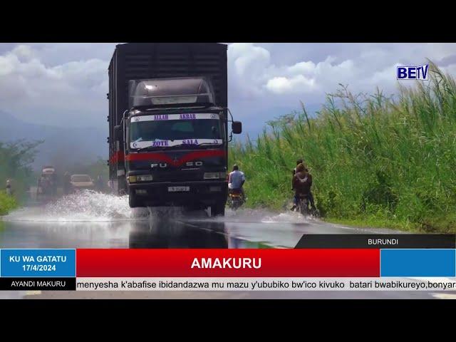 AMAKURU KURI BETV KU WA 17/4/2024