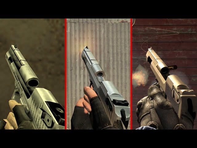 CS 1.6 vs CS:S vs CS:GO