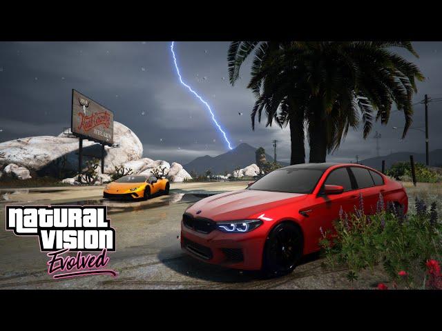 Как установить графику NaturalVision Evolved в GTA 5 - БЕСПЛАТНО! Мод NVE стал БЕСПЛАТНЫМ для ГТА 5!