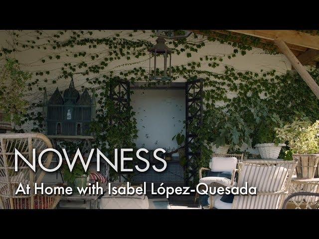 At Home with Isabel López-Quesada with Zara Home