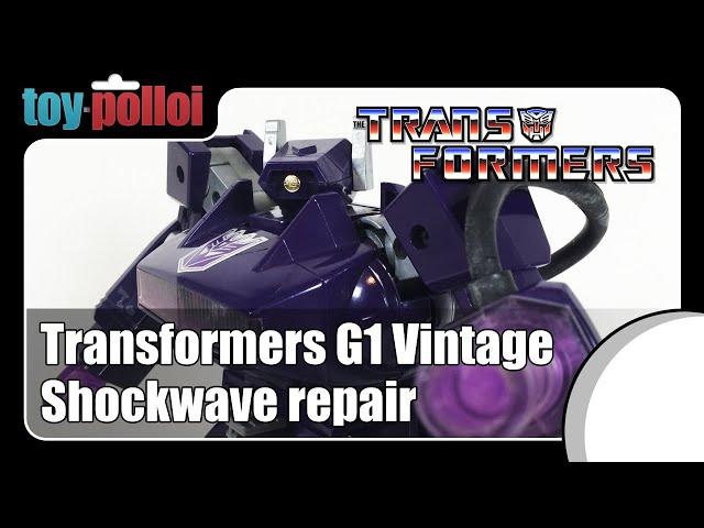 Transformers Shockwave Generation One repair - Toy Polloi