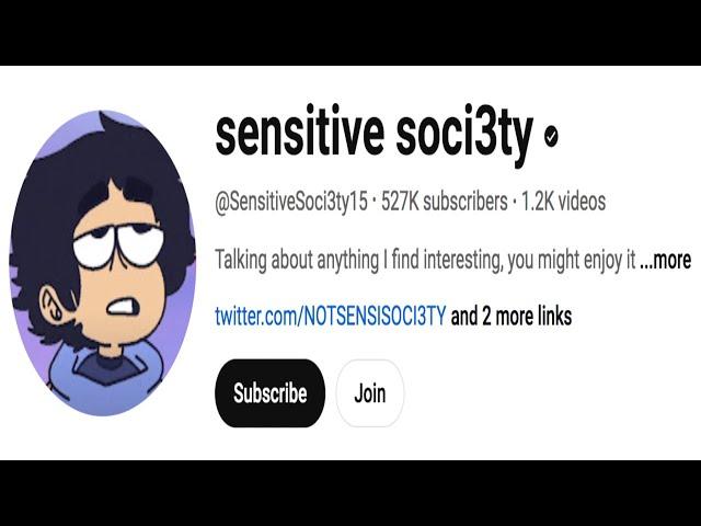 sensitive soci3ty is cringe