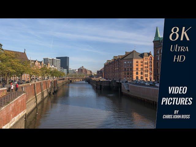 Hamburg, Germany: Speicherstadt, Altstadt, Neustadt, HafenCity - Fleete/Häfen - 58 HiRes Images - 8K