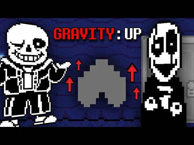 Undertale, but I change GRAVITY